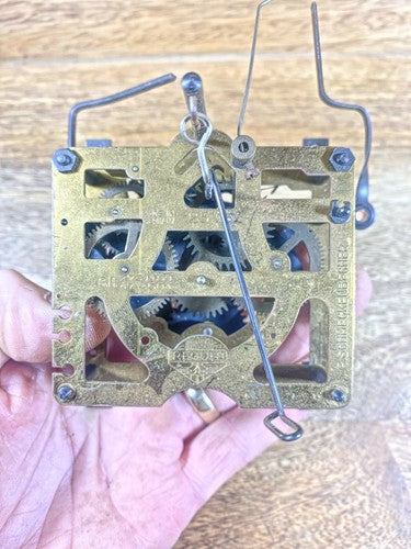 Regula 25 Clock Movement  Pendulum Bridge (See Pics To ID Mvmt)   (KD1308)