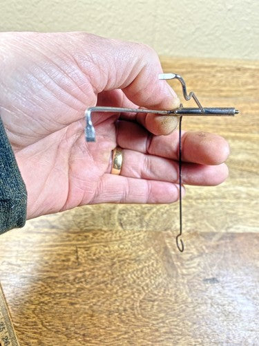 Old Junghans Clock Movement Count Wheel Lever (See Pics To ID Mvmt)) (K9761)