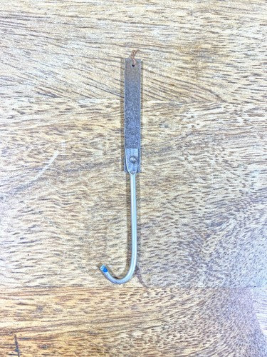Old New Haven Pendulum Rod And Spring  (See Pics to ID Movement)  (KD1209)