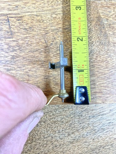 Clock Movement Verge (39.1mm Length, 15.9mm Between Teeth, 0.6mm Pivot) (KD1244