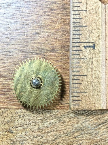 John Wanamaker Anniversary Clock Movement Minute Wheel (See Pics To ID) (K9017)