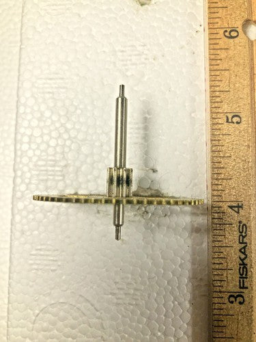 Made In Japan Clock Movement Strike Side 2nd Wheel (See Pics To ID Mvmt) (K8612)