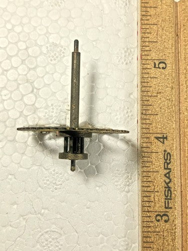 EN Welch Clock Movement Time Side 4th Wheel (See Pics To ID Mvmt)   (K9286)