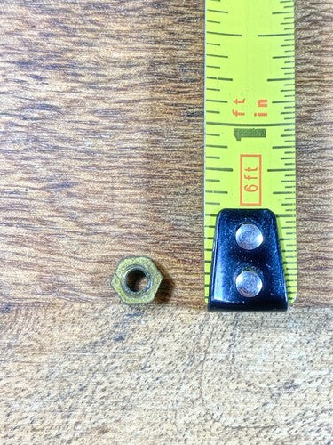 Gilbert Clock Movement (Stamped 24) Plate Nut (See Pics To ID) (KD1151)