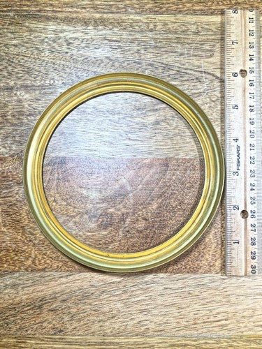 Clock Dial Pan Trim Ring 5.65 Inch Outer Diameter (4.77 Inch Inner Dia.)(K8244)