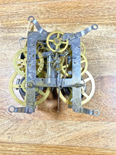 Gilbert Clock (Stamped 6 00) Pendulum Rod and Spring (See Pics To ID) (K9899)