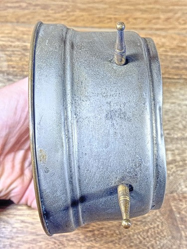 Antique Seikosha Alarm Clock For Parts Or Repair (Time Spring Blown)   (K9965A)