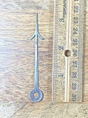 Antique Clock Hand 3 1/4 Inches Long (Arbor Opening Is 5.12mm)      (KD658)