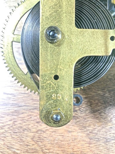 Seth Thomas 89K Clock Strike Side main Wheel - Vintage Clock Parts KD3484