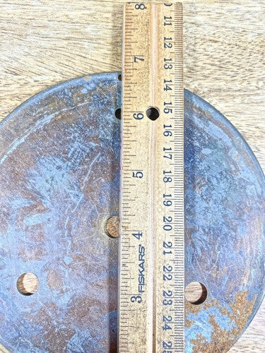 Antique Waterbury 8 Day Clock Movement Dial Pan   (KD019)