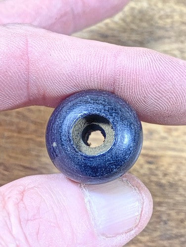 Old Original Clock Door Knob (22.07mm Dia, 22.62mm Tall)   (KD495)
