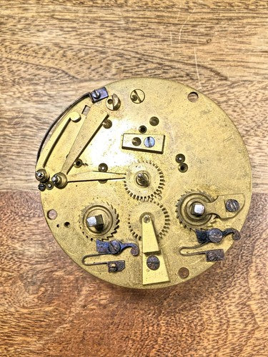 L.E.P. Japy & Cie Clock Movement Front Plate (Pivots Look Good)    (K8180)
