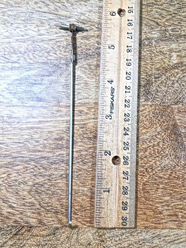 Made In Japan Clock Movement Pendulum Rod & Spring (See Pics To ID Mvmt) (K8601)