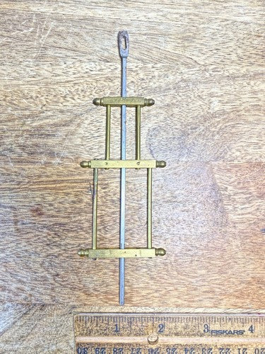 Clock Pendulum 6 1/4 Inches Long (Needs Bob & Rating Nut) (KD2184)