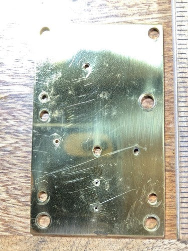 John Wanamaker Anniversary Clock Movement Front Plate (Pivots Look Good)(K9037)