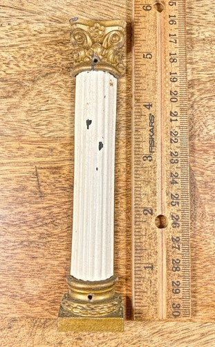 5 1/2 Inches Tall Mantel Clock Column        (KD121)