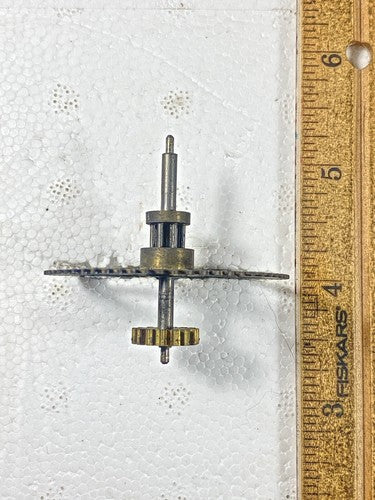 Unbranded 8 Day Clock Movement Strike Side 2nd Wheel (See Pics To ID)(KD1539