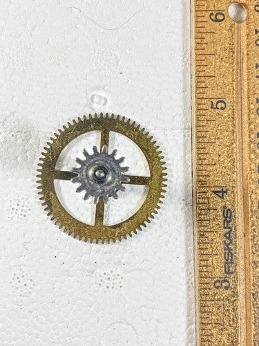 Herschede Grandfather Clock Movement Chime Side 2nd Wheel    (KD1742)