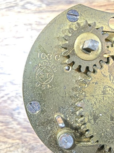 Seth Thomas 103C Clock Movement Click Wheel - Vintage Clock Parts (K8419)
