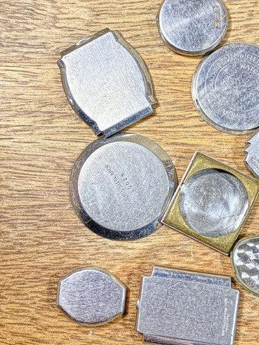 Assorted Lot Of Old Watch Case Parts (Lot Of 10) (KD1784)