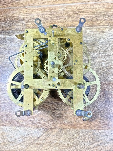 Old Sessions Clock Movement Time Side 2nd Wheel (See Pics To ID Mvmt)   (KD1640)