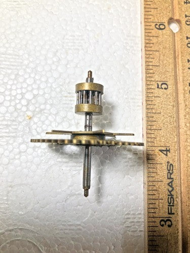 Old Baden Clock Movement Strike Side 3rd Wheel (See Pics To ID Mvmt) (K8822)