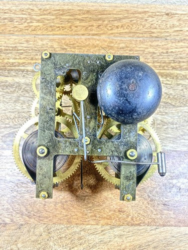 Gilbert Clock (Stamped 6 00) Pendulum Rod and Spring (See Pics To ID) (K9899)