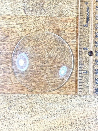 2.63 Inch Diameter Convex Clock Glass    (KD842)