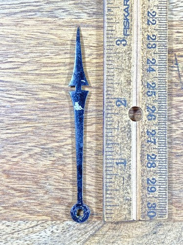 Old Clock Minute Hand 3 5/16 Inches Long (Arbor Is 2.95mm X 3.01mm) (KD1055)