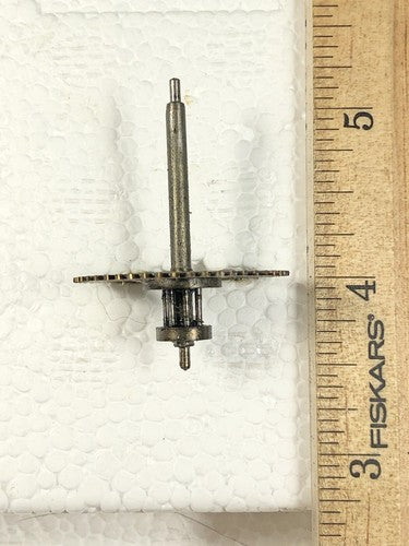 Gilbert Clock Movement (Stamped 1913) Time Side 4th Wheel (See Pics To ID(K7824)