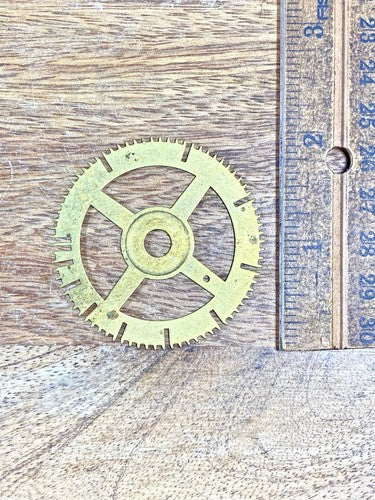 Clock Count Wheel  (50.98mm Dia, 6.48mm Inner Dia) - Vintage Clock Parts KD2167