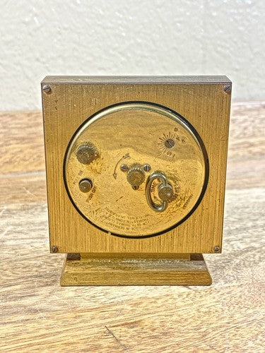 Vintage Seth Thomas Alarm Clock For Parts/Repair (Springs Good)    (KD043)