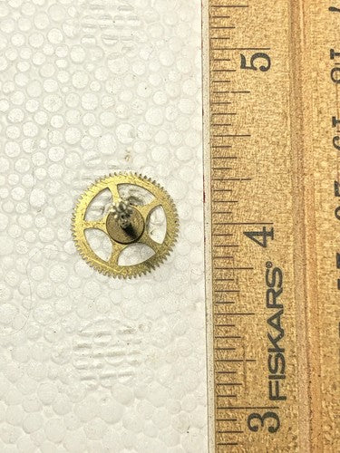 Junghans W 274 / 200 Clock Movement Time Side 5th Wheel (See Pics To ID)(K8673)