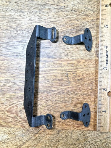 Jauch Clock Movement (PL 21cm) Mounting Brackets (See Pics To ID Mvmt) (KA8548)