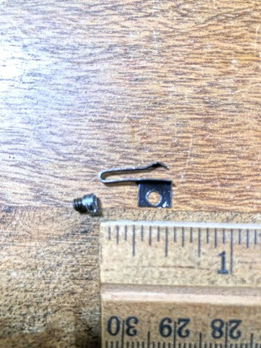 Old Kienzle Clock Movement Click Wheel Spring (See Pics To ID Mvmt)   (K8866)