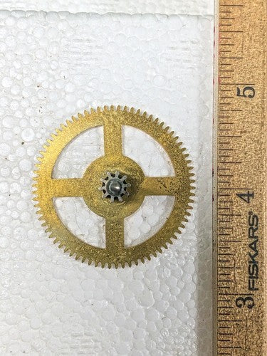 Seth Thomas A403-002 Clock Movement Time Side 2nd Wheel    (K9586)