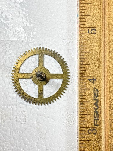 GM Angem Cuckoo Clock Time Side 2nd Wheel (See Pics To ID Mvmt) - KD1364