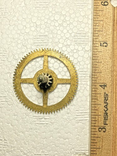 Seth Thomas A208-005 Clock Movement Time Side 2nd Wheel       (K7883)