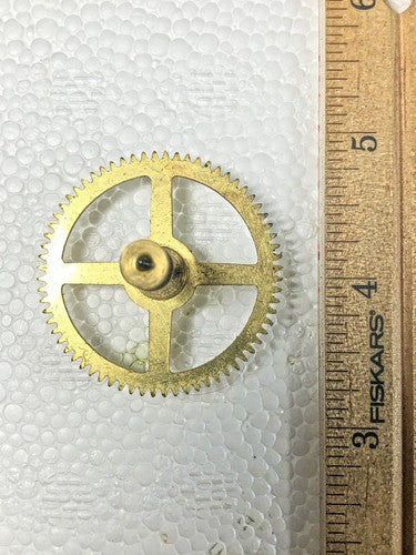 Korean LAVA Clock Movement Time Side 3rd Wheel (See Pics To ID Movement) (K8408)