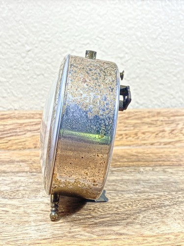 Lux Juliet Model Alarm Clock For Parts Or Repair Springs Are Good (K9964B)