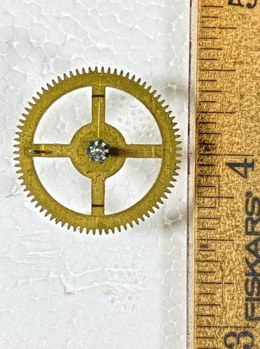 Jauch (PL46) Clock Movement Strike Side 5th Wheel (See Pics To ID Mvmt) (KD991)