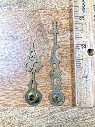 Heirloom Clock Movement Hands (See Pics To ID Mvmt) (K8893)