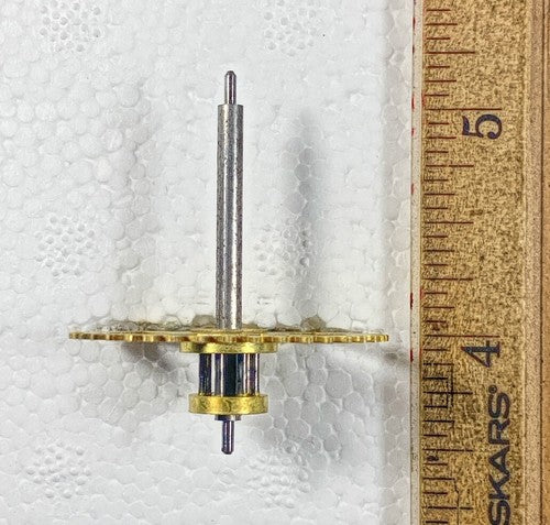 Ingraham 8 Day Clock Movement Time Side 4th Wheel  (See Pics To ID Mvmt) (KD461)
