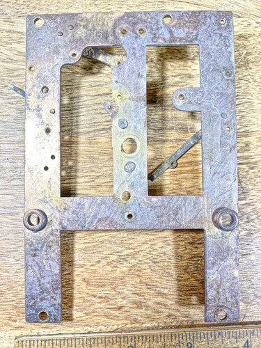 Gilbert Kitchen Clock Movement Front Plate (Pivots Look Good) (KD1624)