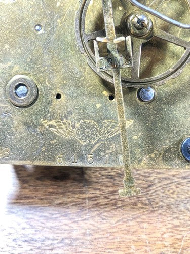 Old Kienzle Clock Movement Click Wheel Spring (See Pics To ID Mvmt)   (K8866)