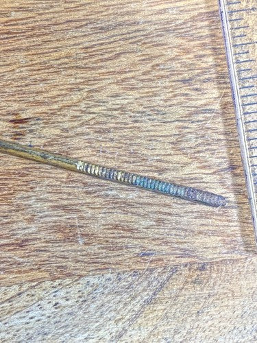 Old Parlor Or Kitchen Clock Pendulum Rod 2 7/8 Inches Long   (KD1648)