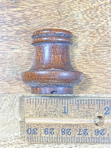 Old Junghans Wooden Clock Column Part  (KD829)