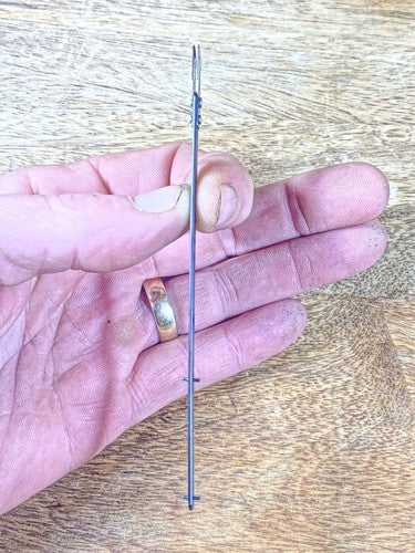 Old 4 1/2 Inch Jauch (PL46) Pendulum Leader (See Pics To ID Movement)    (KD828)
