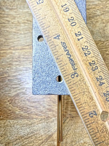 Old 5 Rod Clock Chimes 6 Inches Long  (KD620)
