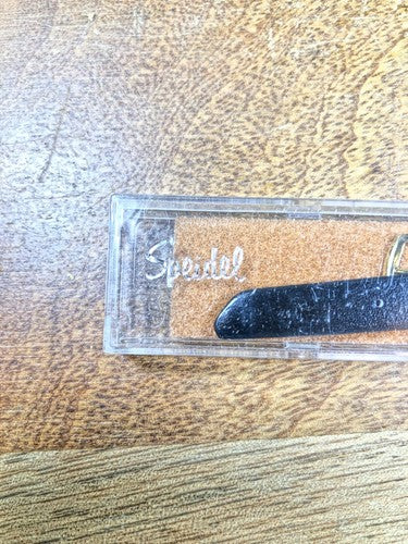 Vintage Speidel (NIB) Brown Calf Skin & Gold Watch Band (13mm or 1/2") (K7899)